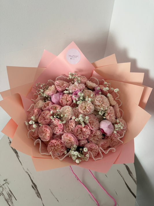 Peony Garden Blush Bouquet