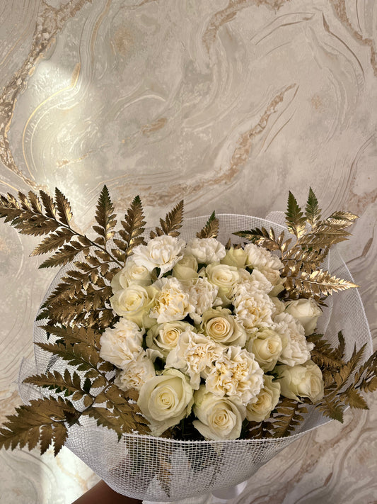 White Gold Mix Bouquet