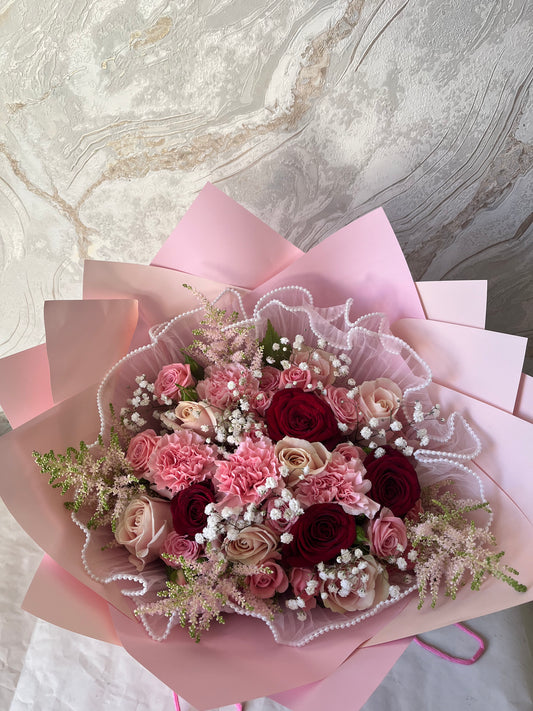 Pink Rosa Serenade Bouquet