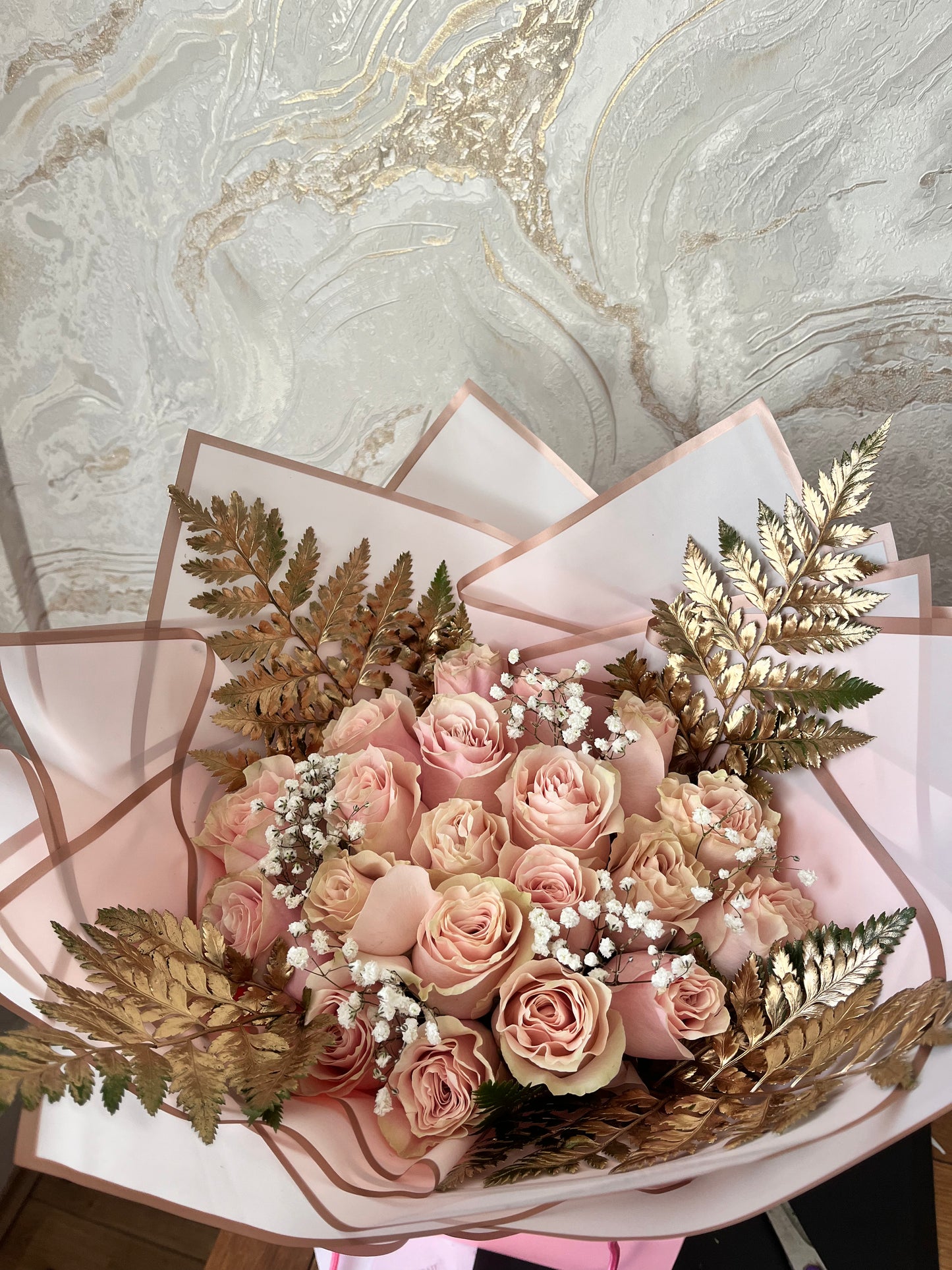 Golden Blush Bouquet