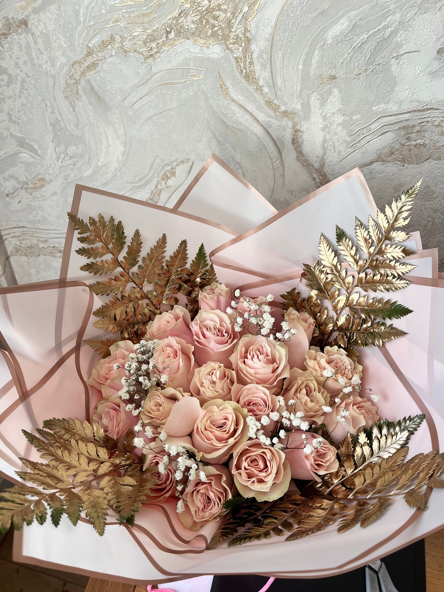 Golden Blush Bouquet