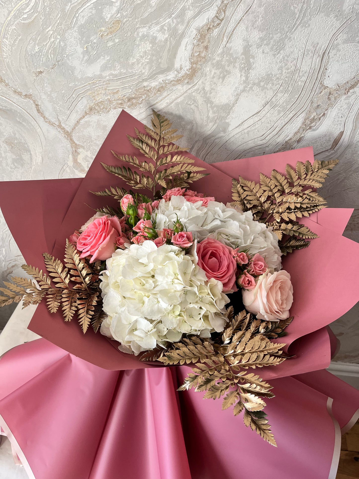 Rosy Radiance Skirt Bouquet